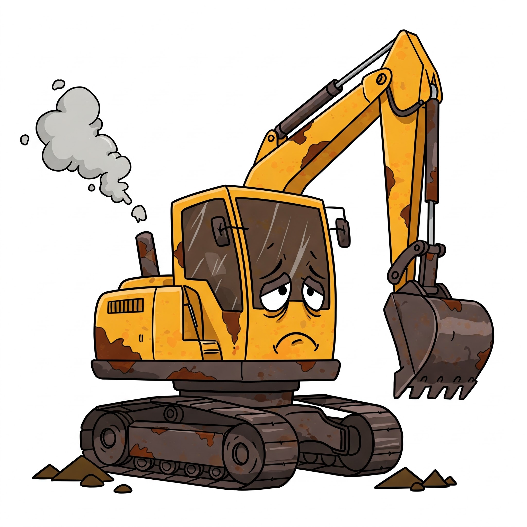 Old Excavator